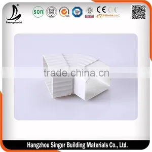 Roof Gutter System Plastic Profile Building Materials - Drain Pipe Elbow Supplier's Choice thumbnail-1