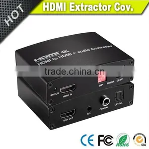 Premium Quality 1080P HDMI To HDMI + Audio (SPDIF + RCA Stereo) Audio Extractor Converter thumbnail-2