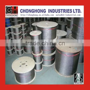 AISI304 or AISI316 Stainless Steel Wire Rope thumbnail-1