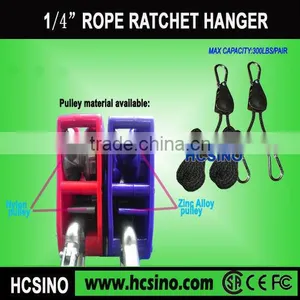 Zinc Alloy or Polycarbonate 1/4" Adjustable Light Hanger thumbnail-1