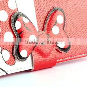 OEM Design Cute Colorful Flip Wallet Leather Cover For IPhone 5 thumbnail-6