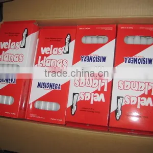 Wholesale Household White Plain Candle for Africa Market With 8pcs/box thumbnail-3