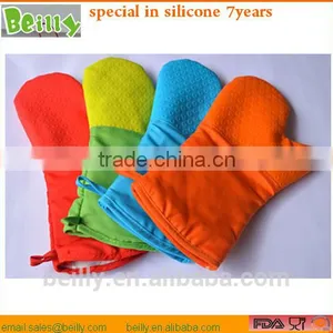 Silicone Oven Mitt Protection Professional Silicone Kitchen Gloves thumbnail-1
