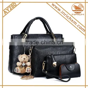 Vogue Cover Celebrity Wholesale Handbag 4pcs Fashion Lady Handbag 2016 Quality Choice thumbnail-3