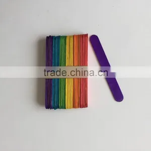 Round Wooden Colored Craft Sticks thumbnail-1