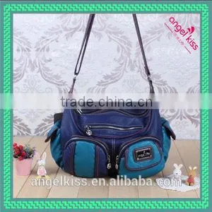 2014 Angel Kiss Wash Bag With Customized Metal Logo Small Shoulder Bag Quality Choice thumbnail-1