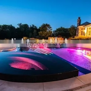 GX16D Par56 Led Pool Light RGB With Controller Synchronizing 36W Plastic With Aluminum Housing thumbnail-6
