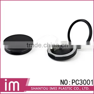 Clear Round Cosmetic Empty Sifter Compact Powder Case thumbnail-1