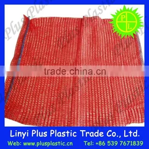 Knitted Raschel Bags Red Onion Mesh Bag With Logo for Sale thumbnail-1