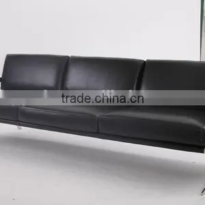 Beautiful Top Quality Genuine Leather Italian Style Living Room DS-60 Sofa thumbnail-3