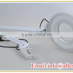 Table-clamp Type LED Light Optical Illuminated Magnifier thumbnail-2