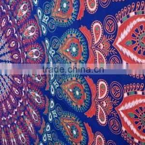 Blue Mandala Tapestry Wholesaler Indian Wall Hanging Tapestry Bedspread Throw Large Wholesale Hippie Bohemian Mandala Tapestry thumbnail-3