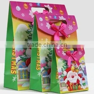 Full Colour Paper Bag With Ribbon thumbnail-4