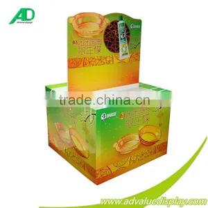 Supermarket Corrugatedpaper Bags Pallet Display thumbnail-6