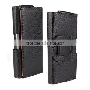 Belt Clip Holster Leather Mobile Phone Cases Pouch For Apple IPhone 6 6S Plus 5 5S SE 4 4S Smartphone Original Cell Phone Cover thumbnail-3