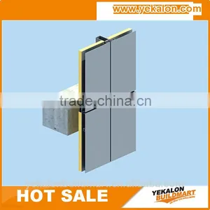 2015 Shenzhen Modern Design Aluminum Glass Wall Insulation Panel Interior Decoration With Nice Prices thumbnail-2