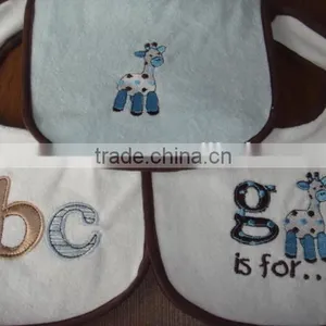Multi -designs Beautiful Embroidery Baby Bib thumbnail-2