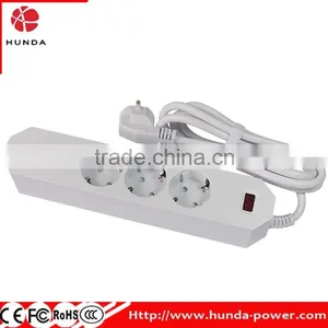 New Arrival 3 Outlet Surge Protector Power Strip With Triple 3.4A USB Charging Ports, With 1.8M Power Cord thumbnail-2
