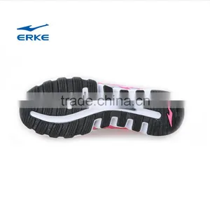 ERKE Women Breathable Running Shoes Fashion PU+mesh Upper MD+ Rubber Outsole Sneakers for Lady Lace up thumbnail-3