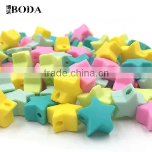 The Lovely Baby Teething Toys Star Silicone Beads thumbnail-1