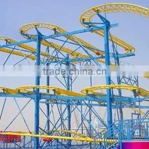 Outdoor Amusement Park Rides Small Roller Coaster thumbnail-1