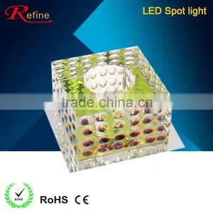 JCD9 Crystal Halogen Downlight Spot Light Suspended Ceiling Lighting thumbnail-2