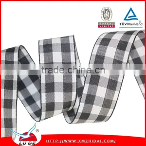 Factory Self-supporting Tarton Ribbon/plaid Ribbon thumbnail-6
