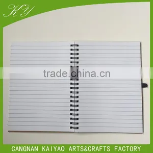 Custom Friendly Eco Hardcover Notebook With Pen thumbnail-3
