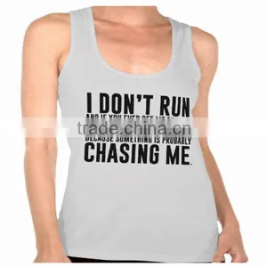 2016 Tank Top Manufacturer Wholesale Latest Design Comfortable High Quality Gym Women Tank Top thumbnail-2