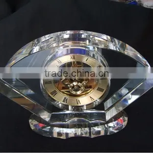 Fabulous and Transparent Crystal Clock thumbnail-3