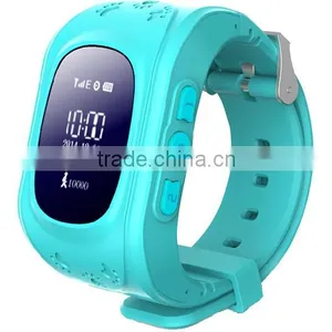 New Products for 2016 Waterproof Wrist Watch Gps Tracking Device for Kids Q50 With Two Way Communication thumbnail-5