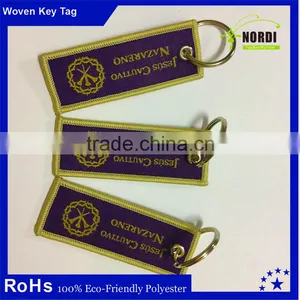 Customized Christmas Gift Embroidered Keychain for Multiple Keys thumbnail-5