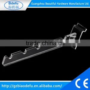 High Quality Durable Acrylic Clear Hook With Notched thumbnail-1