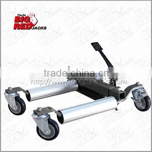 Torin 12'' Black Aluminum Heavy Duty Wheel Skate Jack thumbnail-1