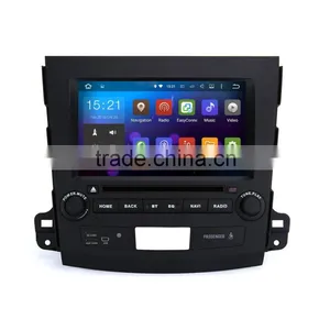 8" Android 5.1.1 Car PC GPS for Mitsubishi Outlander 2007-2011 Quad Core 16GB Radio RDS BT 3G Wifi Wholesale Factory thumbnail-2