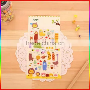 Factory Sell Kids Carcoon Cheaper Puffy Sticker thumbnail-1