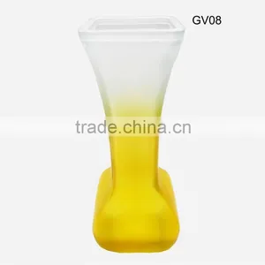 Square Mini Frosted Glass Vases thumbnail-2