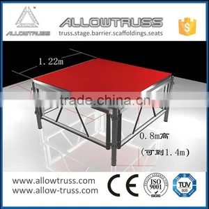 Aluminum Simple Stages With Plywood For Sale thumbnail-2