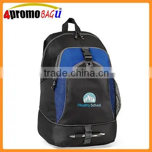 2016 Cheap Promotion 600D Backpack School Bag Daily Soft Bag thumbnail-3
