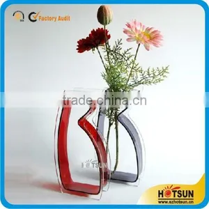 Hot Sale Acrylic Curve Vase thumbnail-1