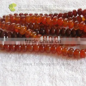 Hot Sale Gemstone Carnelian Round Beads 16" thumbnail-1