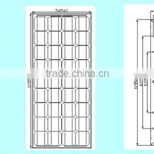 High Efficiency & Full Certificate 40W Polycrystalline Solar Panels thumbnail-3