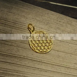 Very Hotsale 20mm Small Flower of Life Pendant Wholesale for Bracelet thumbnail-1