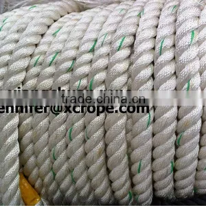 3 Strands High Strength Nylon Rope Dia32mm/greenlabor Line/mooring Rope thumbnail-1