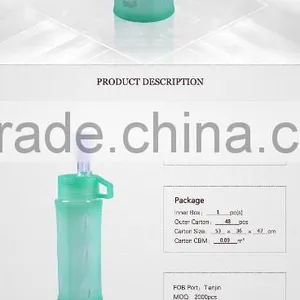 Protectable Glass Drink Bottle With Silicone Lid and Sleeve thumbnail-1