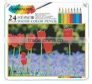 WATERCOLOR PENCIL (FULL LENGTH, 24 COLORS, TIN BOX) thumbnail-1