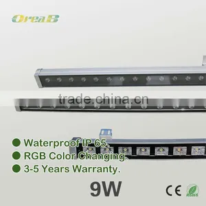 9w Dmx Rgb Led Full Color Rotating Lamp With Ip65 thumbnail-1