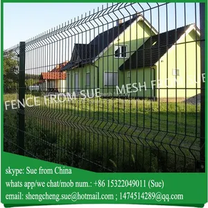 Guangzhou Supplier Garden Border Backyard Wire Mesh Panel Fence thumbnail-1
