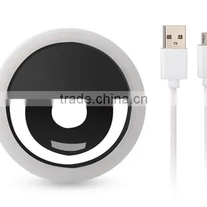 Rechargeable Selfie Ring Light Beauty Flashlight Li-Poly 36 LED Cellphone LED Fill Camera Light thumbnail-3