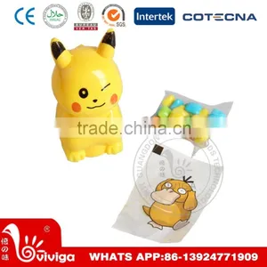 2g Sweet China Cheap Bubble Gum Pikachu Candy thumbnail-3